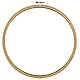 Vervaco Stickrahmen: 24cm/9.4in, Holz, Braun