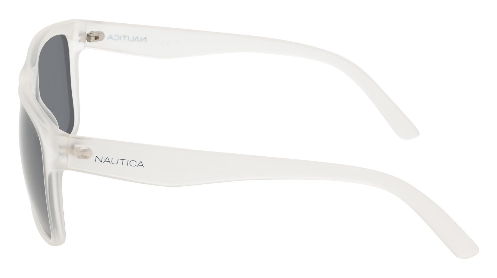 Nautica Men's Sunglasses N919SP - Matte Crystal with Polar Solid Blue Lens