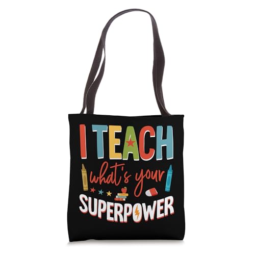 Bolso tipo tote para maestro divertido miniatura 1