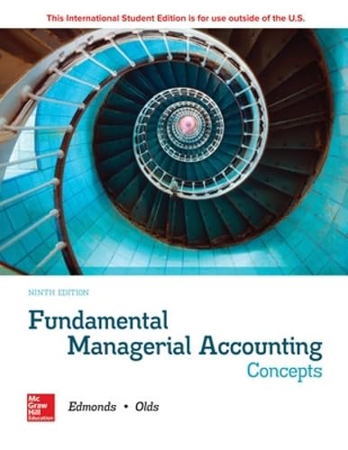 Fundamental Managerial Accounting Concepts