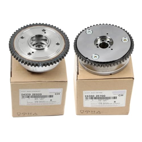 Genuine OEM 24350-2E700 & 24370-2E020 Car CVVT Assy / 243502E700 & 243702E020 Compatible with Elantra