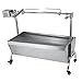 VEVOR BBQ Rotisserie Kit Pig Spit Rotisserie Grill Universal Rotisserie Kit for Grill Pig Rotisserie Motor Kit Heavy Duty for Pig Rotisserie Hog Lamb (Capacity 88Lbs/40KG, BBQ Rotisserie Kit)