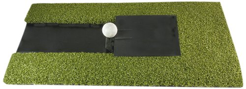 Divot Tutor Golf Training Mat, 1x2-Feet