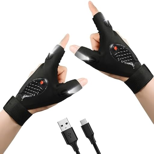 Zynxel Regalos Originales para Hombres Mujer, Guantes con Luz LED, Ideas de Gadgets para Papá, Regalo Ideal para Navidad, Padre & Madre y San Valentín | Ya disponible en tu tienda friki favorita! En mundofriki.es!