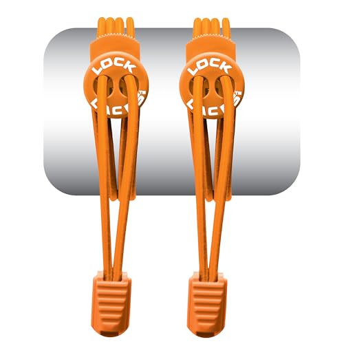 Image of Lock Laces - Elastic No Tie Shoelaces 1 Size Fits All for Kids Adults Tieless Shoe Laces Tennis Shoes Sneakers