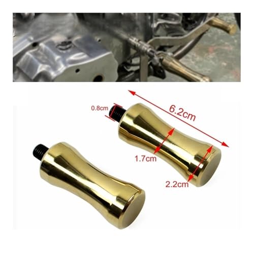 Cale Pied Moto Passager Laiton Remplacement Sélecteur - 5
