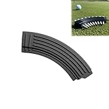 Golf Magazine Tee Holder, Tactical Style Golf Tee Holder, Accommodate 9 Golf Tees, Meeting The Requirements for Competitions (Black)