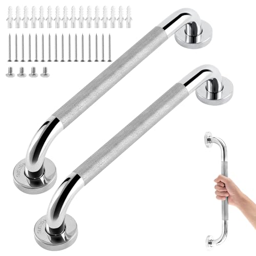 Reviews y listado de Barra ducha que puedes comprar esta semana. 37 sunzone 2 PCS Barra de Seguridad para Baño,40cm Barras de Agarre Antideslizantes para Baño,Pasamanos de Acero Inoxidable,Barra de Agarre para Ducha para Ancianos, Discapacitados