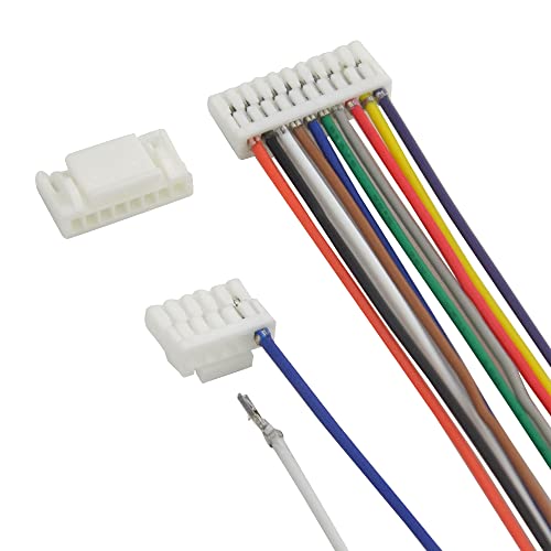 Kit de conectores GH 1.25 mm con 130 piezas y cables pre-crimpados miniatura 6