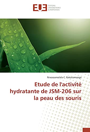 Etude de l'activité hydratante de JSM-206 sur la peau des souris