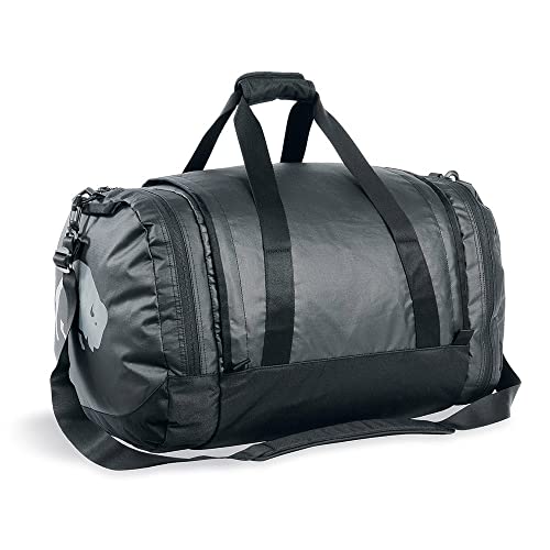 Tatonka - Travel Duffle - M - Foldable and Ultra-Light Travel Bag with 45 Liter (Black)