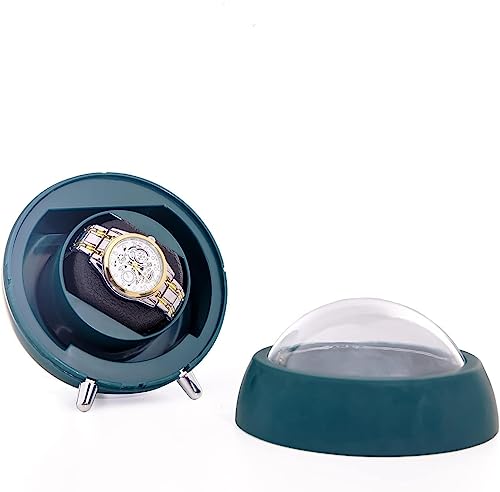 Image of Meetzone Watch Winder for Automatic Watches Storage Box Single Watch Organizer for Men Women Rotating Watch Holder Box Stand (Multicolour /1pcs)
