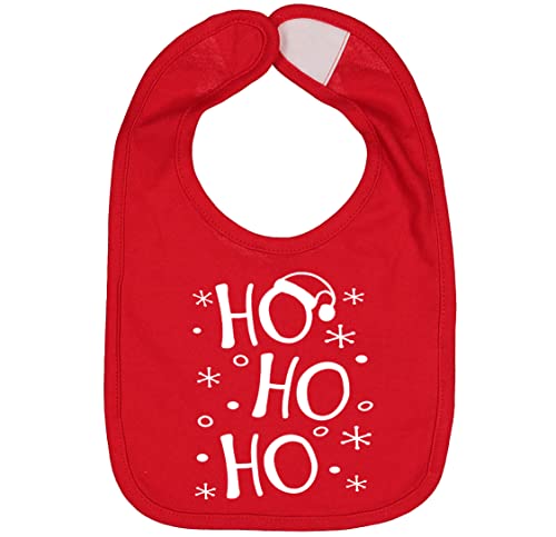 Aiden's Corner Handmade Cute Baby Holiday Christmas Bibs - Boy Girl Ho Ho Ho Xmas Bib