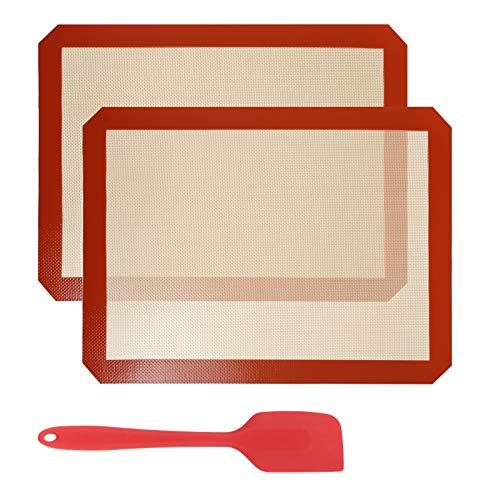  Gwhole 2 Tapis de Cuisson 40cm x 30cm en Silic...