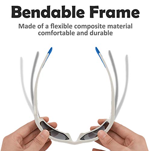 CHEREEKI-Gafas-de-Sol-Deportivas-Gafas-de-Sol-Deportivas-Polarizadas-con-Proteccion-UV400-Marco-TR90-Irrompible-para-Hombre-y-Mujer-Deportes-al-Aire-Libre-Pesca-Ski-Conduccion-Golf