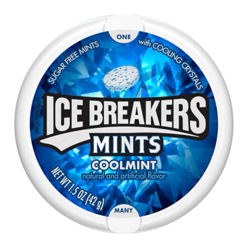 Image of Ice Breakers Coolmint Sugar Free Mints, 42 Grams