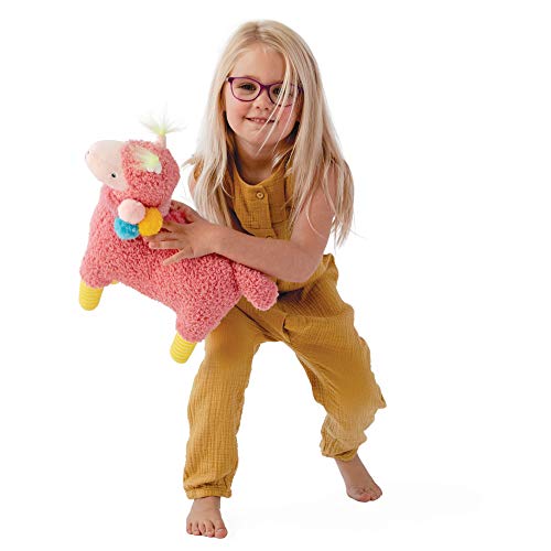 Manhattan Toy Amigos Llama Stuffed Animal 14" Long X 13" Tall Plush Toy #TOP4