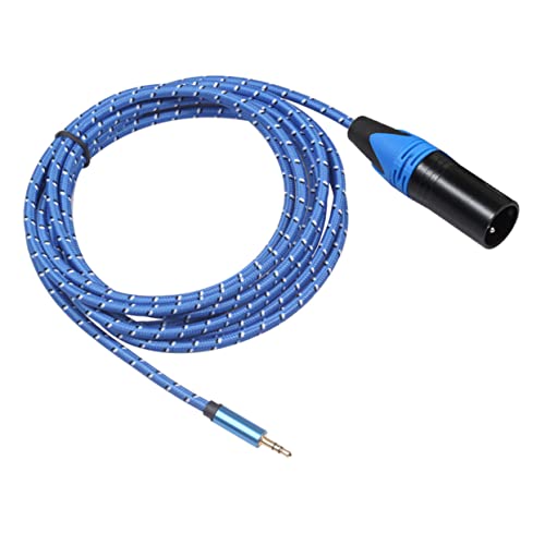 ARTIBETTER 3.5mm Audio Connection Cable Adapter for Speaker Wire for Mobiles Tablets Laptops Flexible