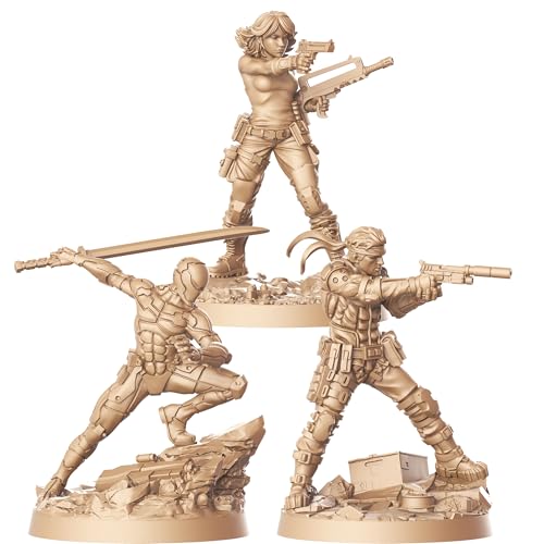 Metal Gear Solid Juego de Mesa CMON Estrategia 14+ 1-4 Jugadores miniatura 3