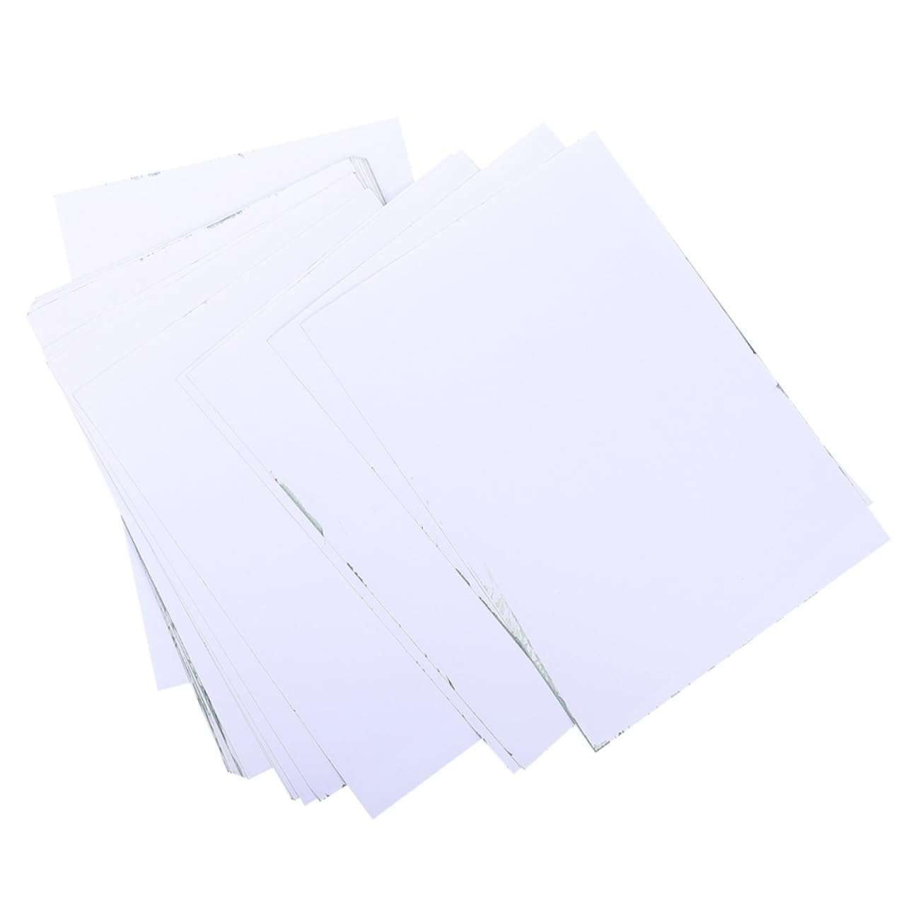 Uonlytech 48 Blatt Cyanotypie Druckpapier Weiß Langlebiges und Reißfestes Solardruckpapier für Kinder und Erwachsene zum Kreativen Basteln und Sonnenkunst