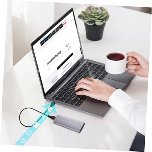 Ssd type-c boîtier ngff nvme externe portable avec câble de transfert - 3