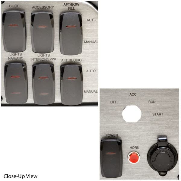 Lund Boat Steering Dash Panel | 186 Tyee