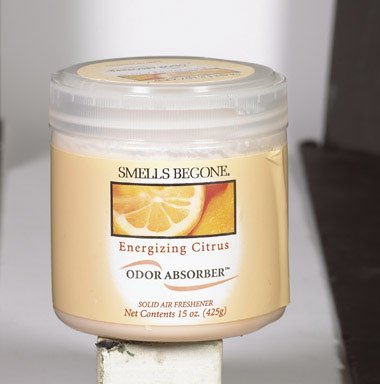Smells Begone Citrus Scent Odor Absorber 15 oz. Gel