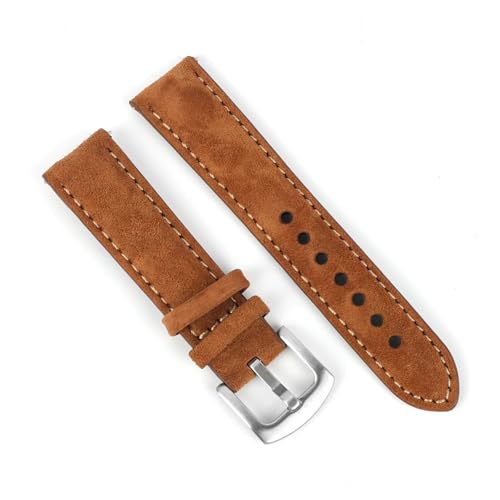 [ȓX] Be[WXG[hU[EHb`Xgbv 18mm 19mm 20mm 22mm nhChEHb`oh O[uE pxg ANZT[ Y(Brown,18mm)