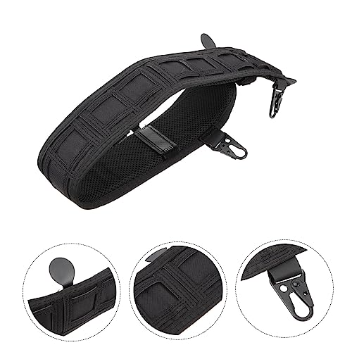 FRCOLOR Nylon Waist Belt Set for Outdoor Training Adjustable Cummerbund for Men and Women Portable Support Belt for Fitness and Camping Activities2
