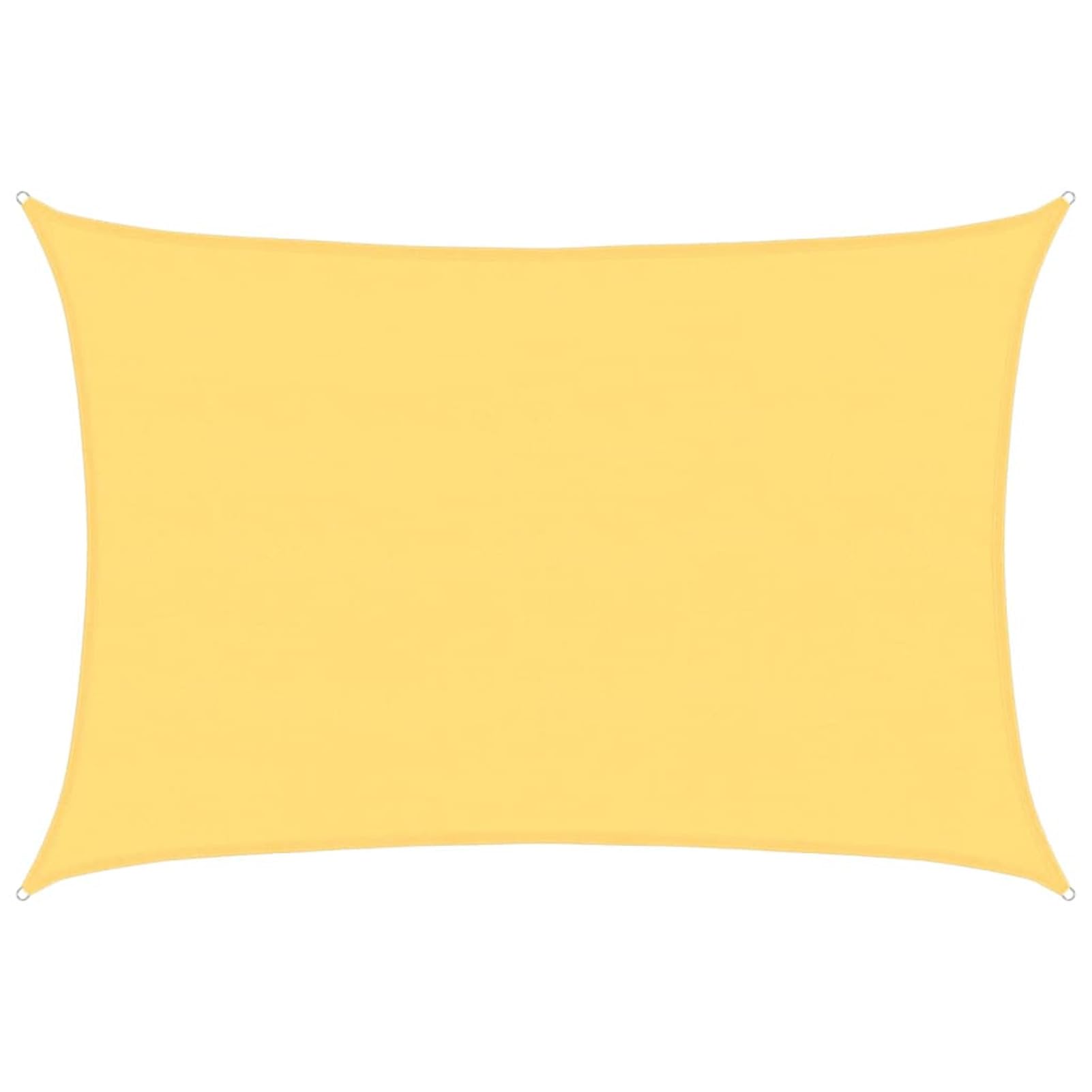 Vela Parasole 160 g/m² Beige 5x6 m in HDPE,Vela Parasole,Vele Parasole da Giardino,Tenda a Vela Parasole,Respirante,Impermeable,Anti UV -311136