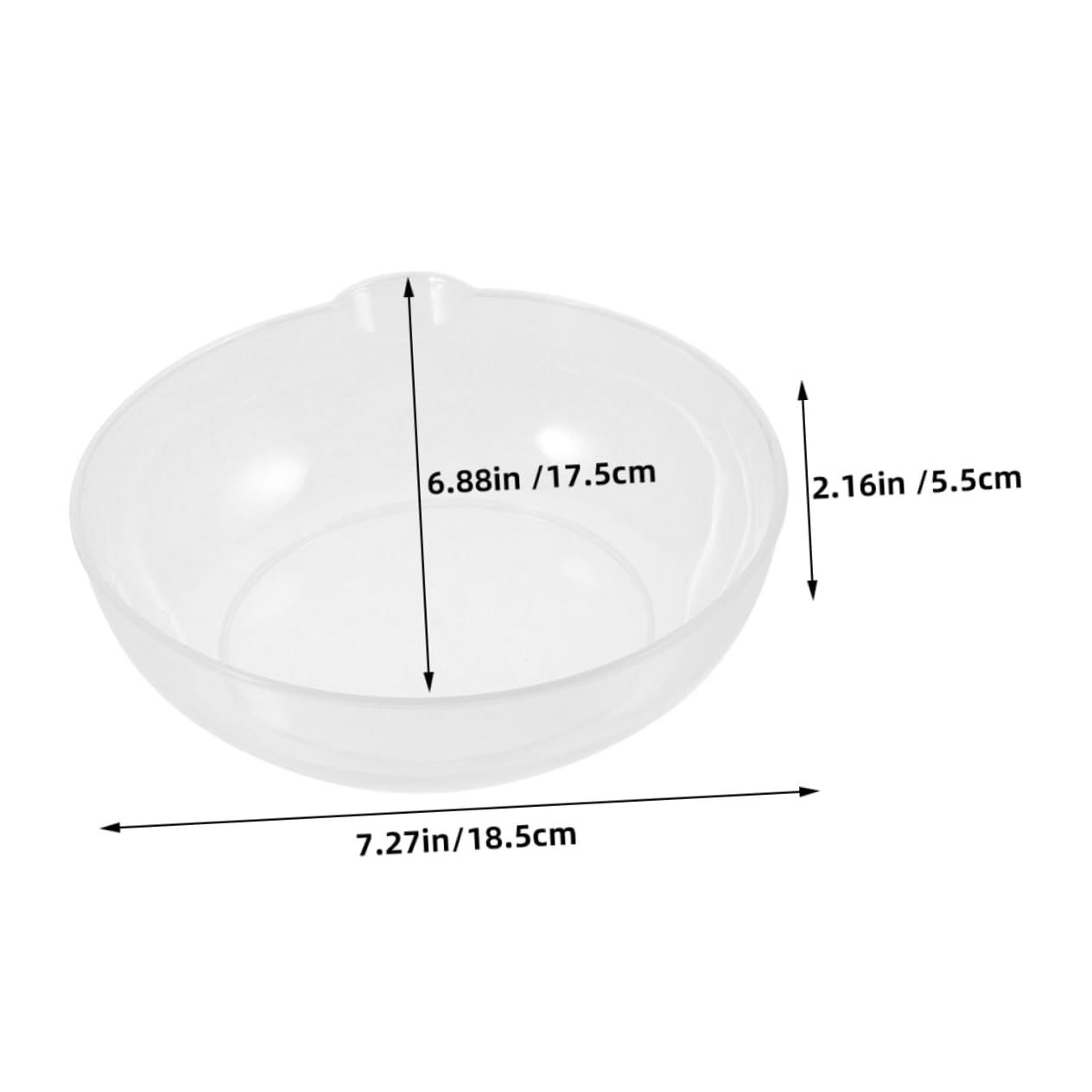 ABOOFAN Replacement Weighing Pans 4pcs Scale Bowl Digital Scale Pan Weighing Tray Bowl Dish for Baking Cooking