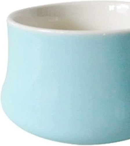 Miniatura 5 de qiuqiu Olla de leche esmaltada con mango de madera antiadherente de cerámica mini olla calentador de mantequilla sartén vaporera para sopa,