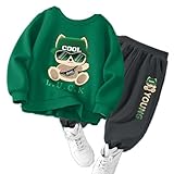 [YJSO] セットアップ キッズ ベビー服 女の子 男の子 長袖 綿 ロングパンツ 子供服 春秋 ジャージ 上下セット スポーツ ルームウェア 120 おしゃれ 可愛い 入園 入学 幼稚園 保育園 1歳 2歳 カラー3 3歳 誕生日 プレゼント お出かけ