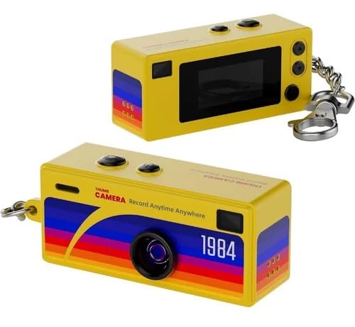 G6 Thumb Camera Mini Keychain Digital Camera, 1080P HD Video Recorder, Retro Style, Compact for Vlogging, Travel, Kids and Students-picture-13