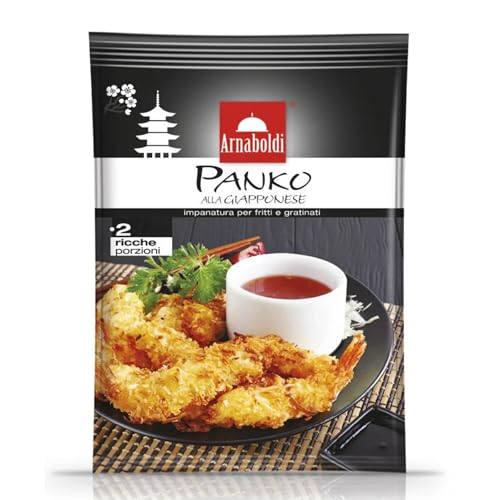 Arnaboldi Panko alla Giapponese - Impanatura per Fritti e Gratinati, Pangrattato per Frittura - 1 Confezione da 200g