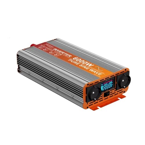 Inversor onda sinusoidal pura y convertidor CC a CA de 48V a 220V con transformador integrado