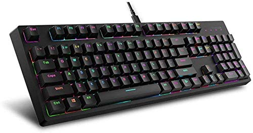 Teclado Mecánico para Gaming NCRD USB Azul 104 Teclas miniatura 3