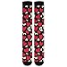 tplaotee Fashion Red Heart Leopard Christmas knee high compression stockings for gym for men mujer