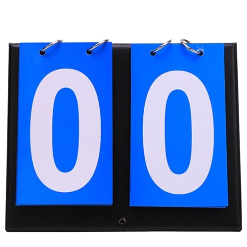 Marcador de baloncesto y voleibol manual de mesa con tarjetas de dos dígitos 3
