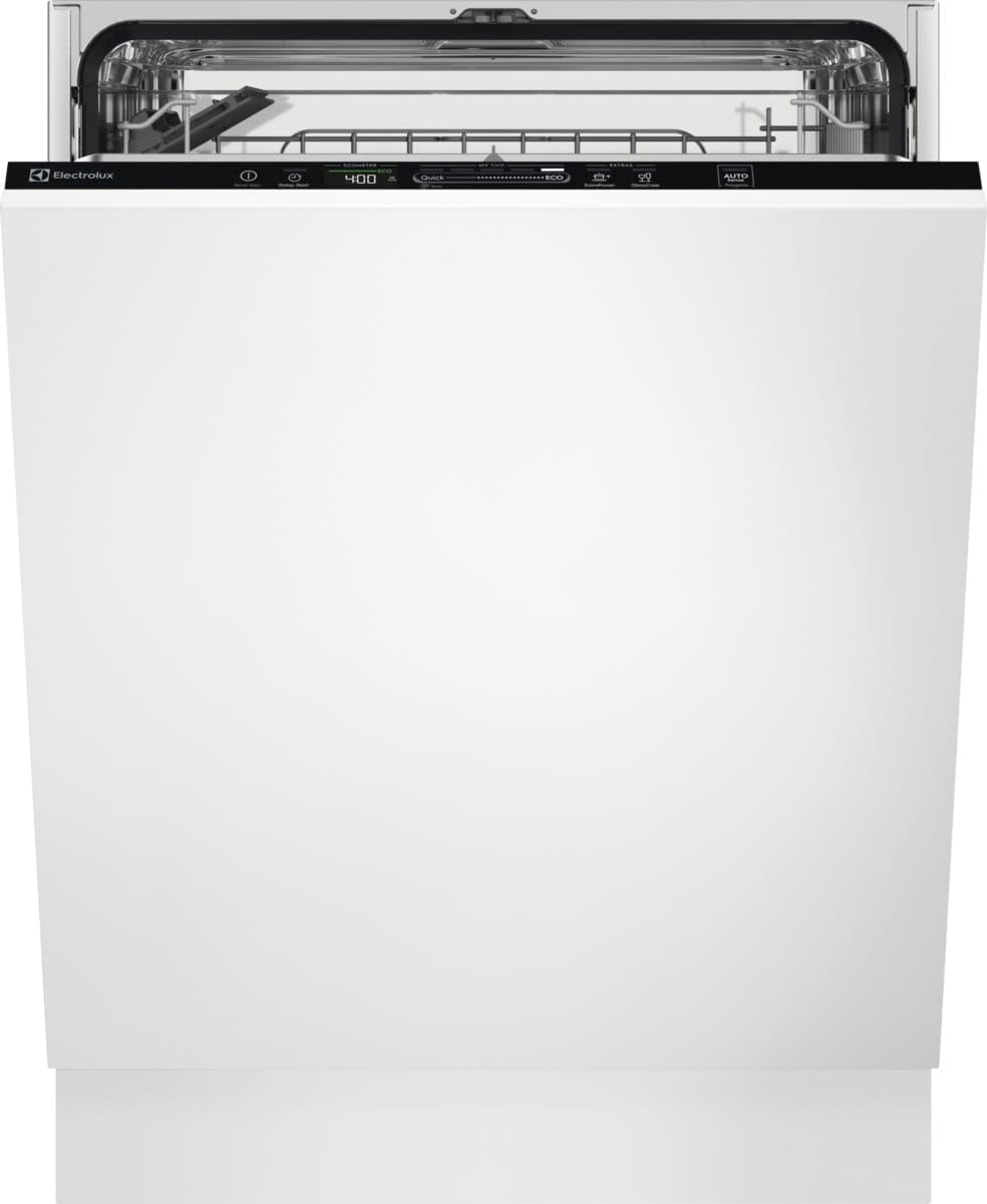 Electrolux EES47400L Lave-vaisselle intégré, 60 cm, 13 couverts, séchage AirDry, Satellite Clean, 8 programmes, 3 températures, 44 dB(A), connexion Wi-Fi, série 600, Classe C