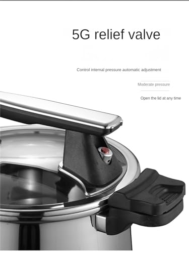 Olla a presión de acero inoxidable 6.5 L miniatura 5