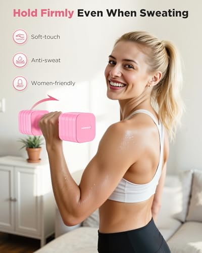 Set of 2 Adjustable Dumbbells 50lbs