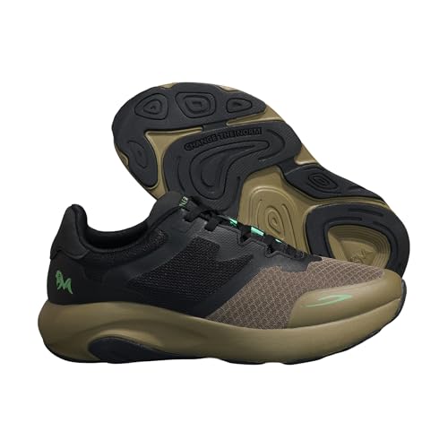 Image of Neeman's Color Block Sneakers for Unisex | Two-Tone Casual Shoes with Breathable Recycled Mesh Upper, Dual-Layer Cushioning, Pressure-Mapped Grip & Seam-Smooth Comfort