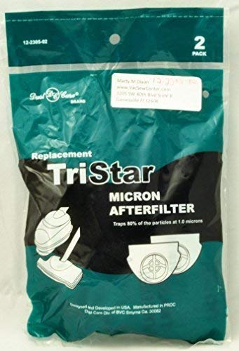TristarVacuum Cleaner Secondary After Filter (Pack of 2)