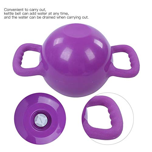 banapoy Kettlebells Fitness Kettlebells com enchimento de água de pilates, modelador portátil do cor