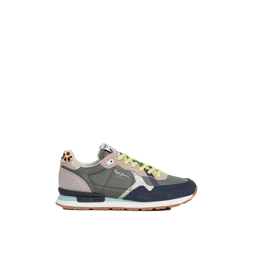 Pepe Jeans Women's Vert Trainers Brit Glitter