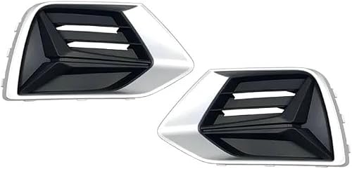 Fog Light Cover Car Front Left Right Bumper Fog Light Grille Cover Cap Car-styling For A-udi Q3 2013 2014 2015 2016 2017 2018 2019 2020 2021 Front Bumper Grille(2013-2015,Right) - 7