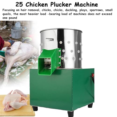 Macchina automatica dello Plucker del pollame per la sconfitta efficiente del pollo, dell'anatra, del tacchino e della quaglia nell'agricoltura e negli abatoi