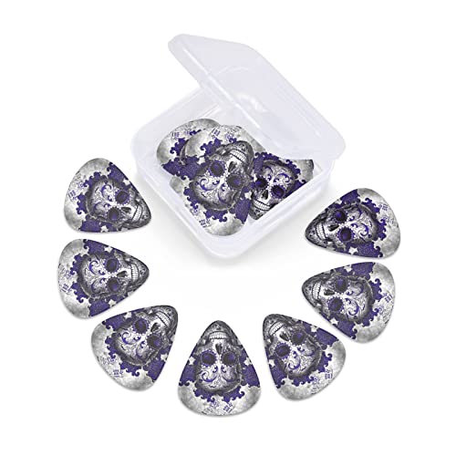 Pack de 12 médiators pour guitare Sugar Skull pour guitare électrique Guitare acoustique Diverses guitares - Les Beatles, Paul McCartney, John Lennon, RIngo Starr, George Harrison Pack de 12 médiators pour guitare Sugar Skull pour guitare électrique Guitare acoustique Diverses guitares – Image 6