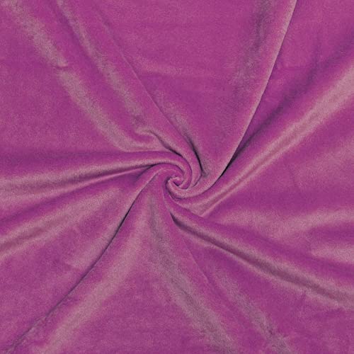 Home Soft Things Supersoft Decorative Solid Color Throw Pillow Covers Set Of 4, 20X20 Inch, Fuchsia Rose, Plush Modern Square Couch Bed Cushion Cover Home Décor #TOP5